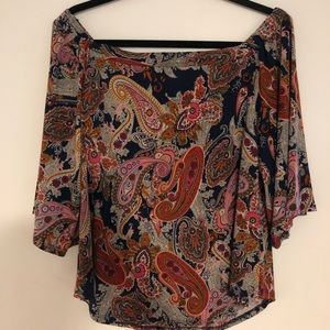 Off the shoulder top